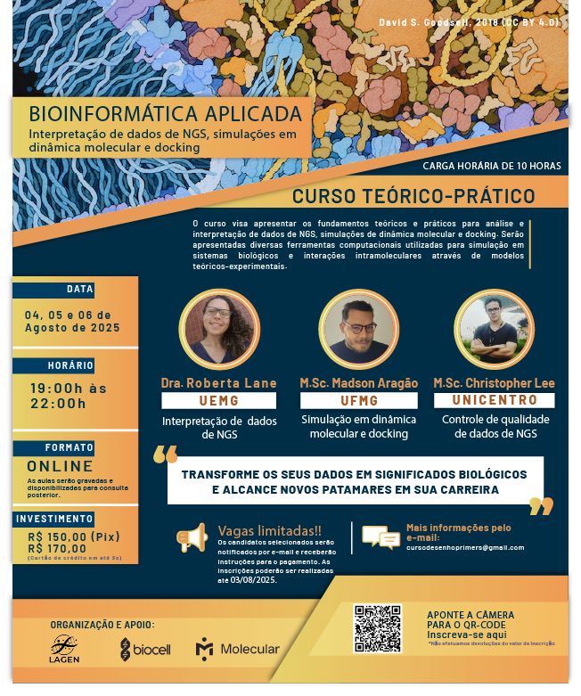 Divulgação de evento sobre PCR